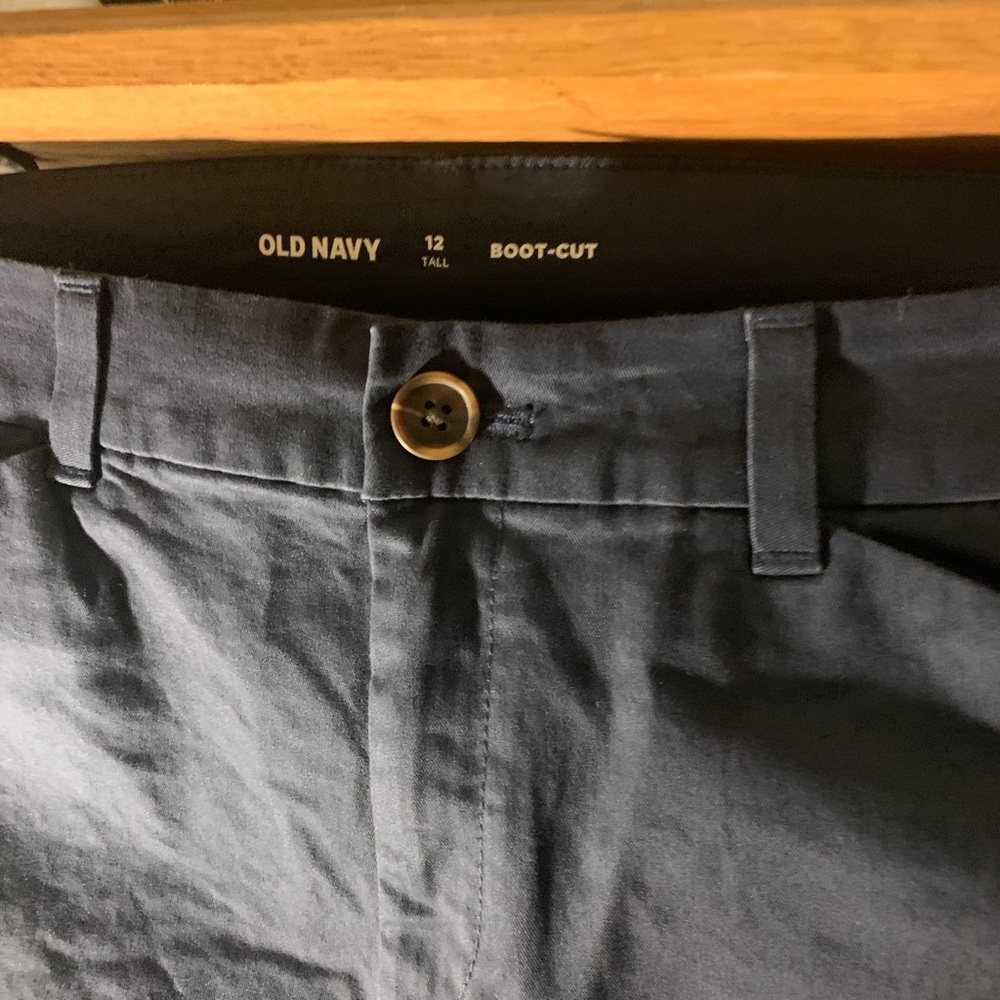 2 NWT old navy slack pants 12 long